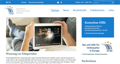 Desktop Screenshot of europakonsument.at